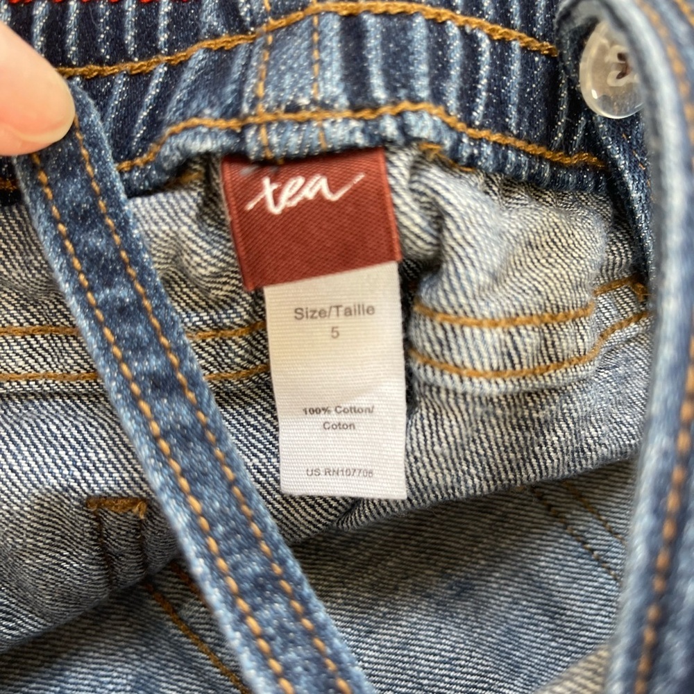 Tea denim jumper dress size 5 - Picture 6 of 6